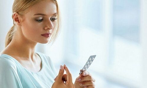 Einnahme von Tabletten zur Behandlung von Krampfadern